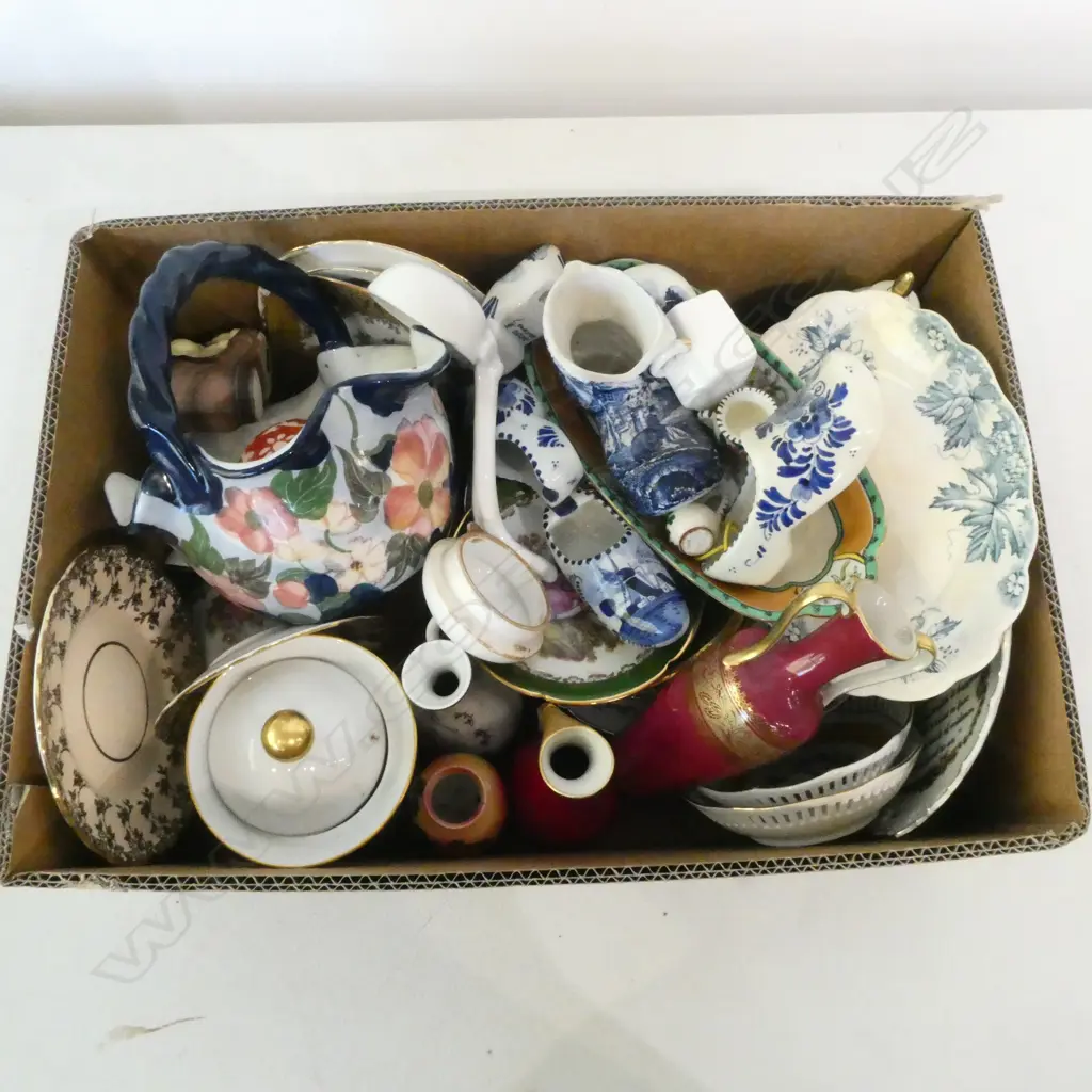 ASST. FANCY CHINA Incl. LIMOGES, DELFT etc Image 1++