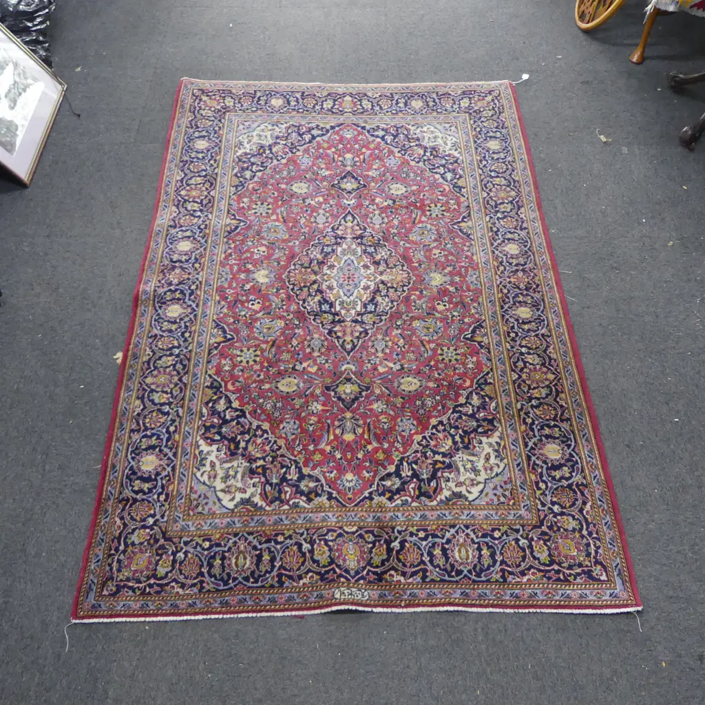HAND KNOTTED WOOL PILE RUG 2200x1400mm Image 1++