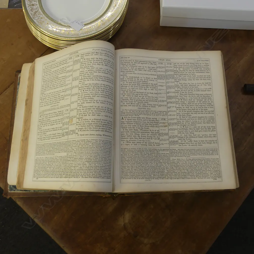 1864 BROWNS BIBLE, FAULTS H.310mm Image 1++
