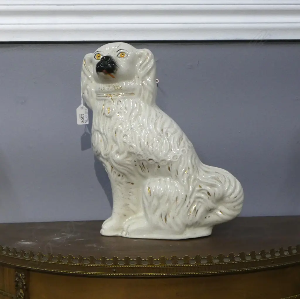 SINGLE STAFFORDSHIRE DOG H.350mm Image 1++