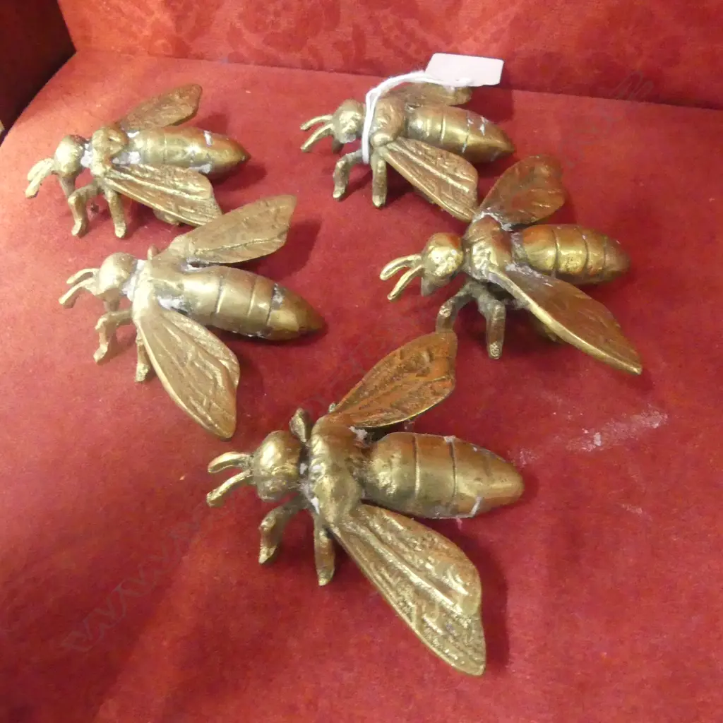 5 BRONZE BEES L.65mm Image 1++