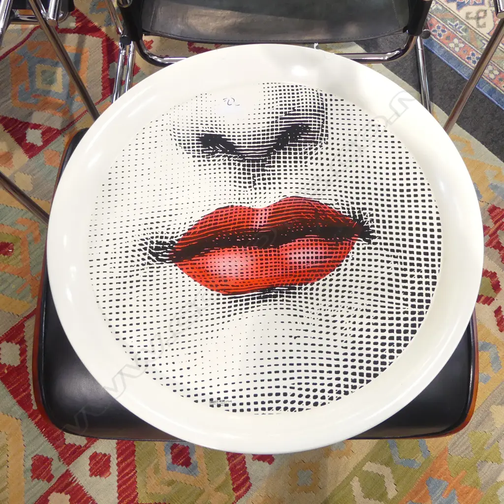FORNASETTI TRAY 600mm dia Image 1++