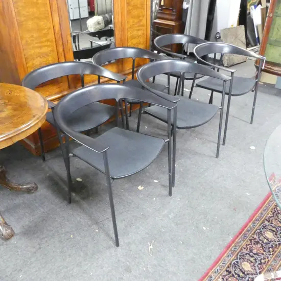 6 PAUSTIAN 'ASAP' DINING CHAIRS EX CULT DESIGN PARNELL $1400 EACH RETAIL
