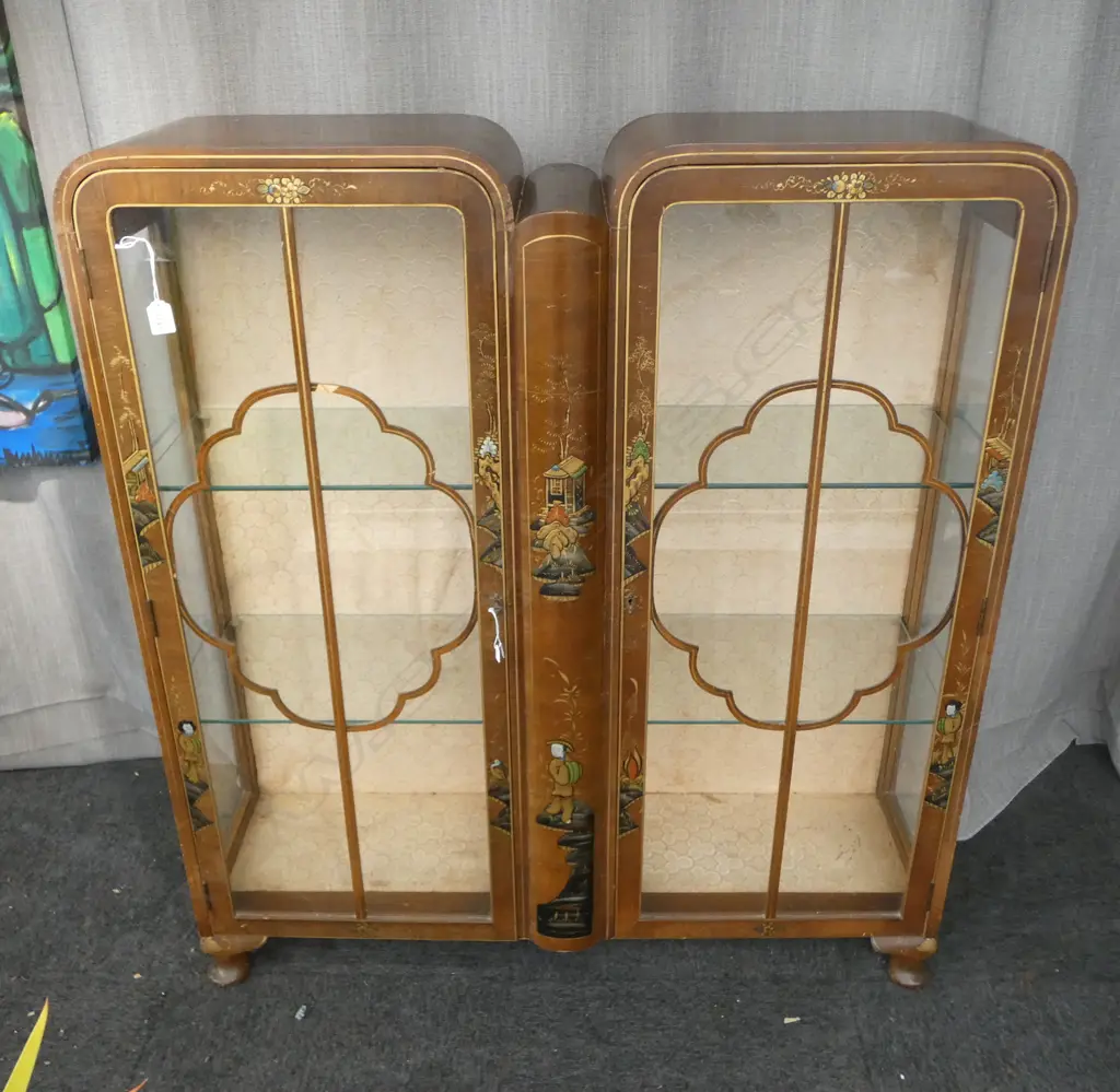 CHINOISERIE DISPLAY CABINET 1050x330x1175mm Image 1++