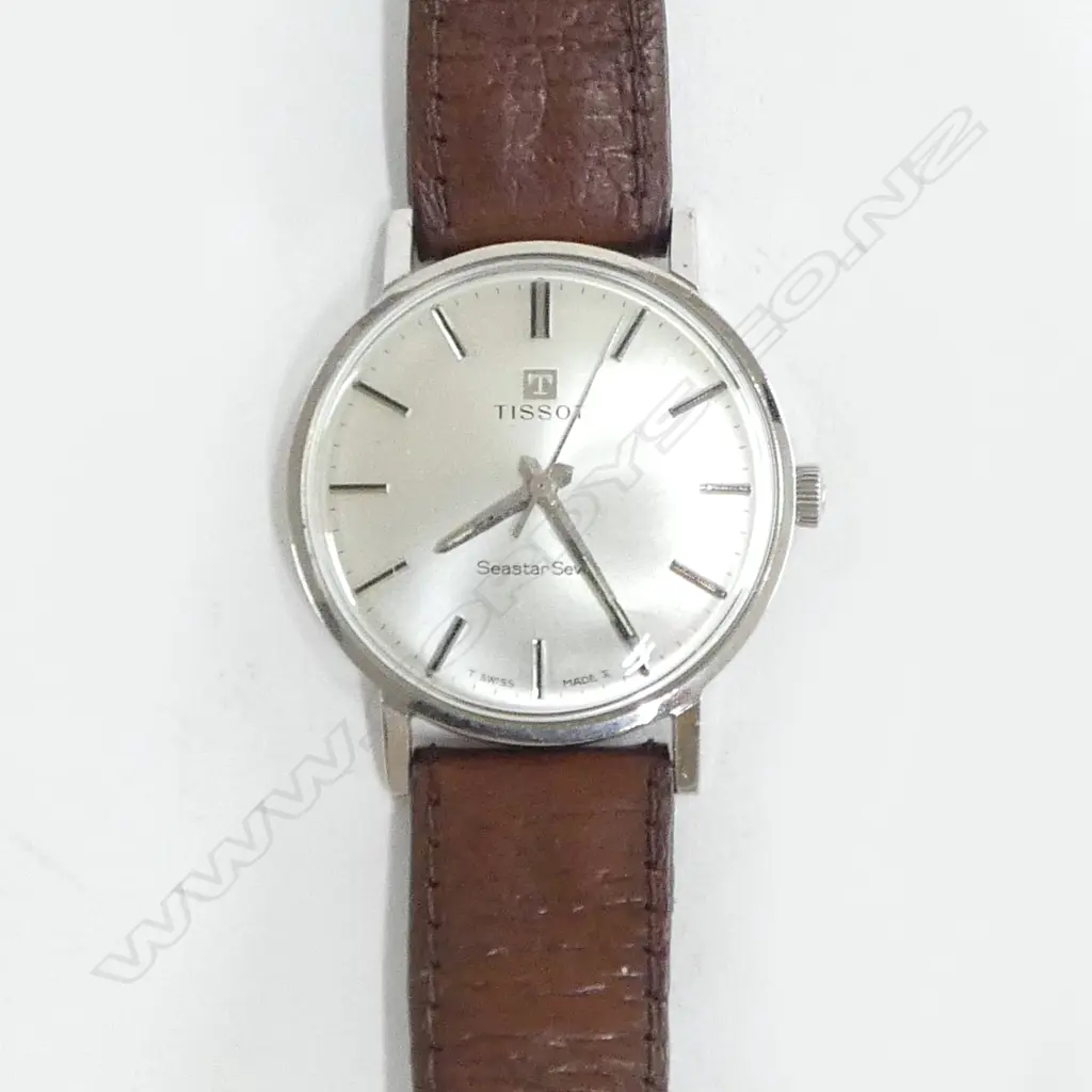 VINTAGE TISSOT STAINLESS STEEL GENT'S WRISTWATCH Dia.34mm Image 1++
