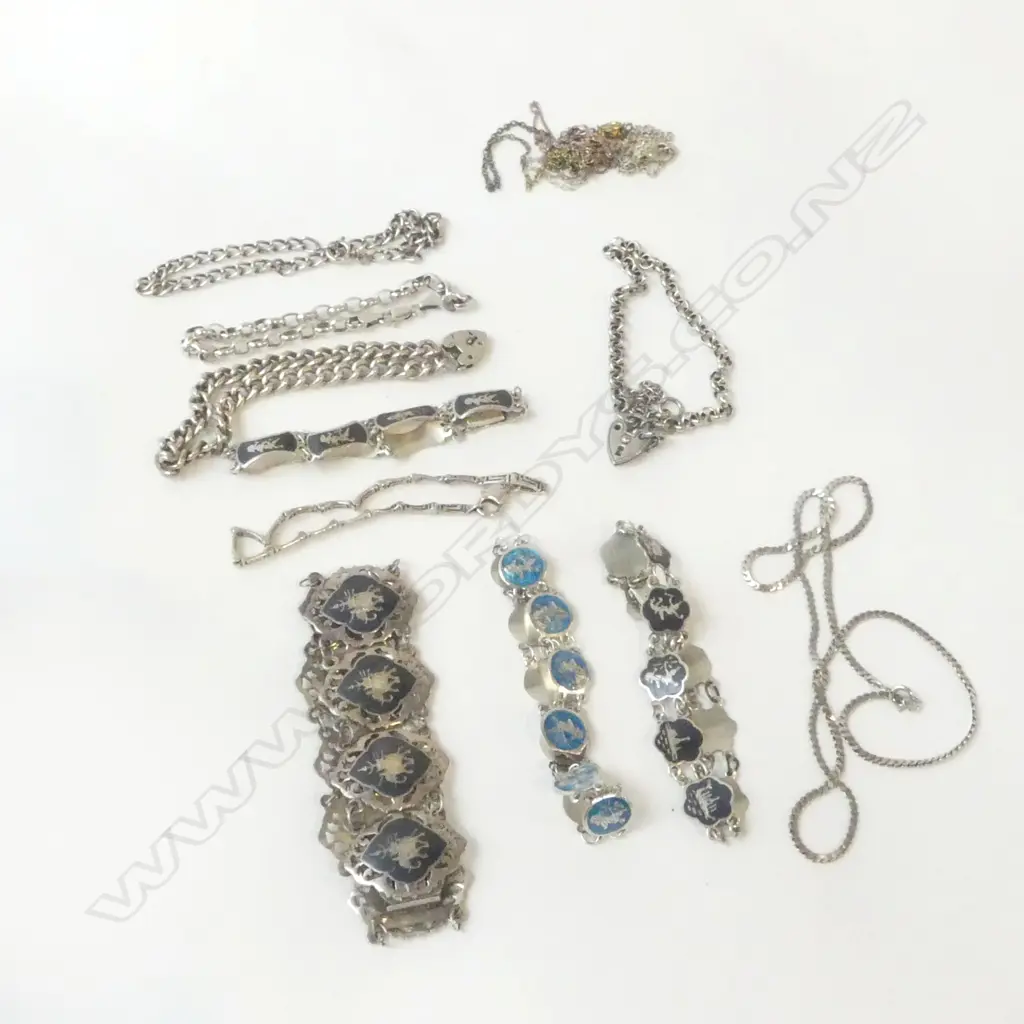 STG SIL BRACELETS + CHAINS Image 1++