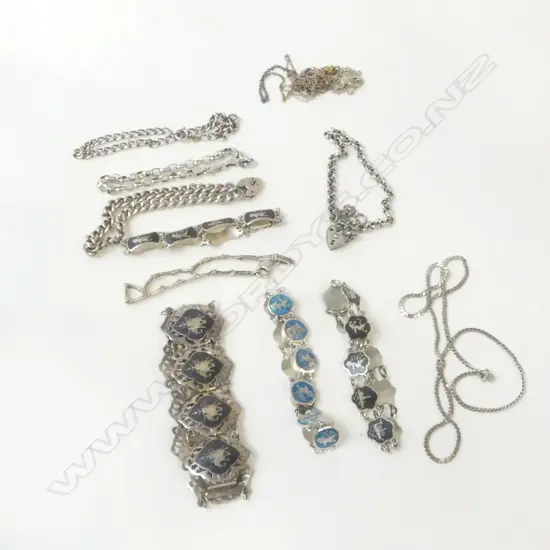 STG SIL BRACELETS + CHAINS