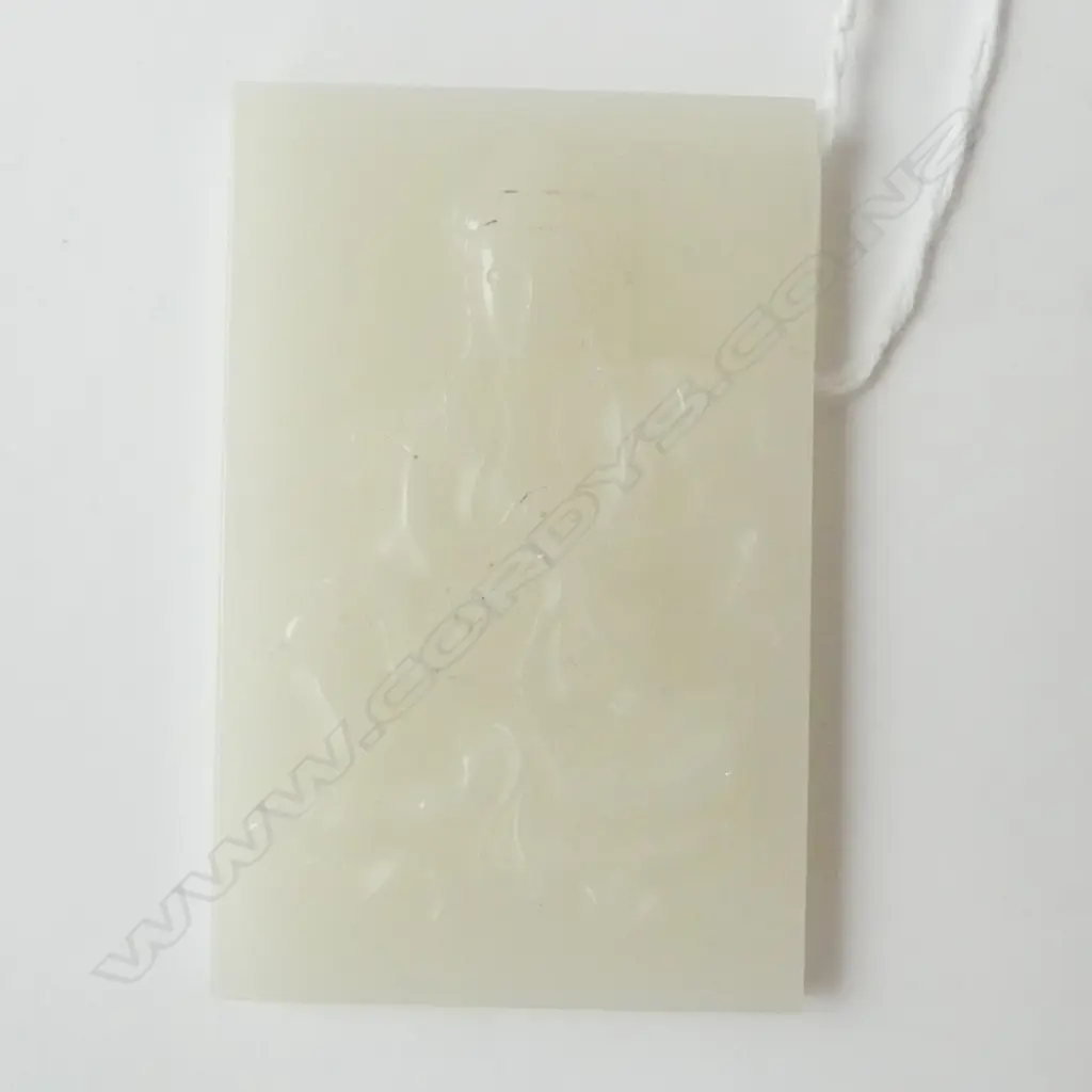 CARVED STONE BUDDHA PLAQUE 80x50mm Image 1++