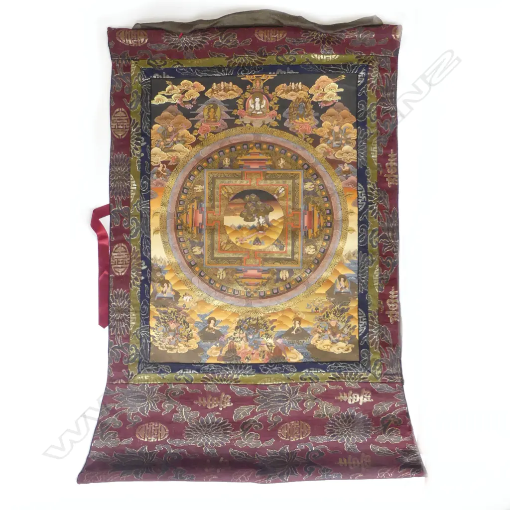 TIBETIAN THANGKA H.1040mm Image 1++