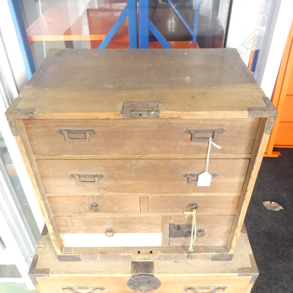 MEIJI JAPANESE 6 DRAWER COLLECTOR'S/BEDSIDE CABINET H.440mm Image 1++