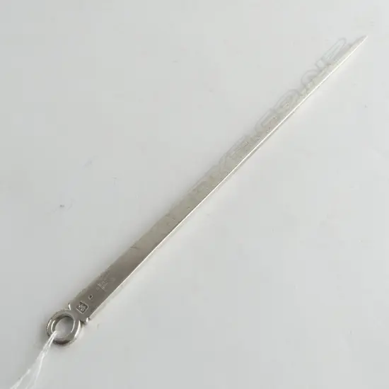 ANTIQUE STG SILVER SKEWER L.300mm 134grms