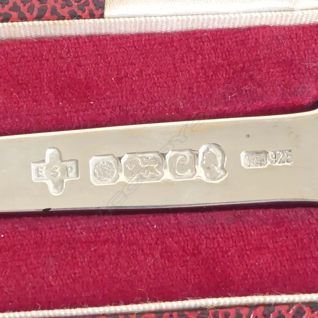 STG SILVER PAPER KNIFE IN THE FORM OF A GEORGIAN MEAT SKEWER, SHEFFIELD 1977. 62gms Image 1++