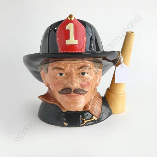 LRG FIREMAN TOBY JUG, H.180mm