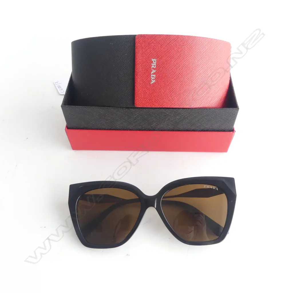 PRADA SUNGLASSES, CASED Image 1++
