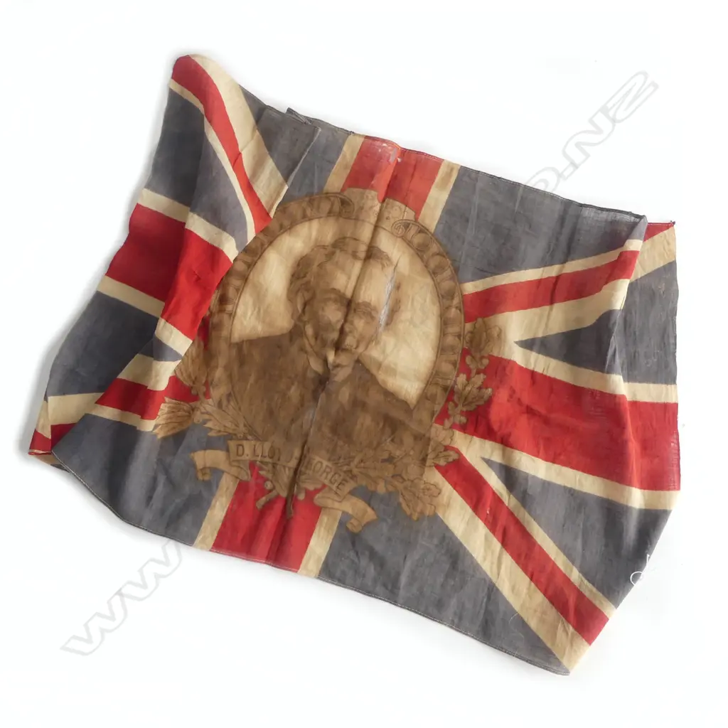 DAVID LLOYD GEORGE FLAG C.1916 AF 700x420mm Image 1++