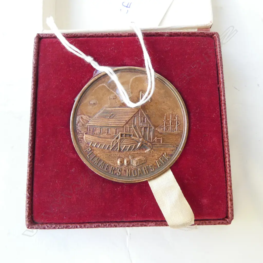 PLIMMERS NOAHS ARK 1856-1956 CENTENARY TOKEN 45mm dia, BOXED Image 1++