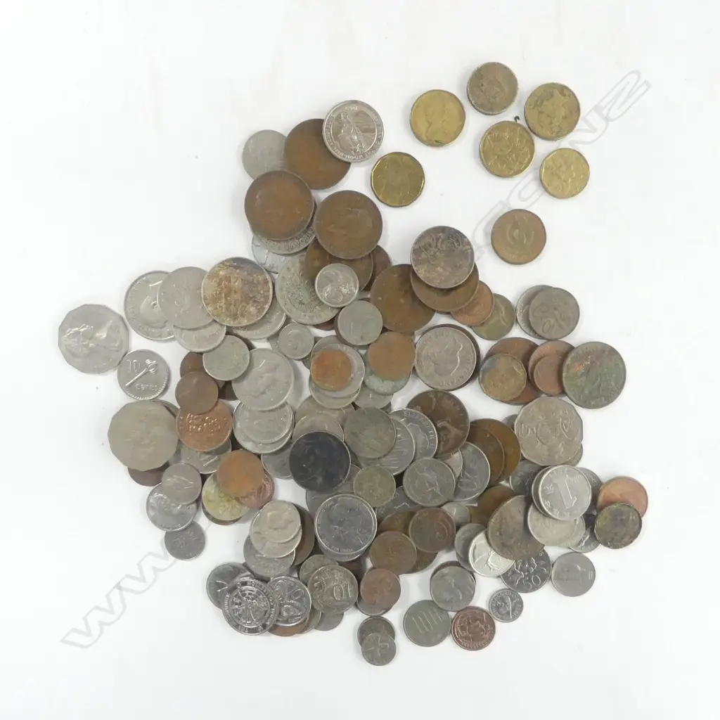 ASST. WORLD COINS & TOKENS Image 1++