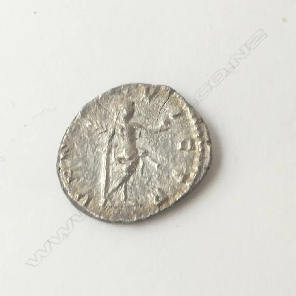 ROMAN COIN; JULIA DOMNA DENARIUS 15mm dia Image 1++