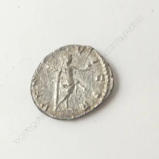 ROMAN COIN; JULIA DOMNA DENARIUS 15mm dia