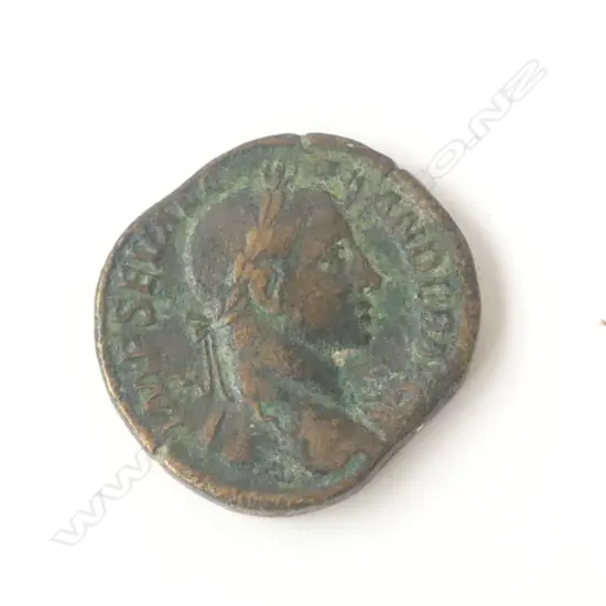 ROMAN COIN; SEVERUS ALEXANDER SESTERTIUS 30x25mm
