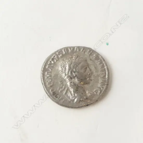 ROMAN COIN; SEVERUS ALEXANDER DENARIUS 20mm dia