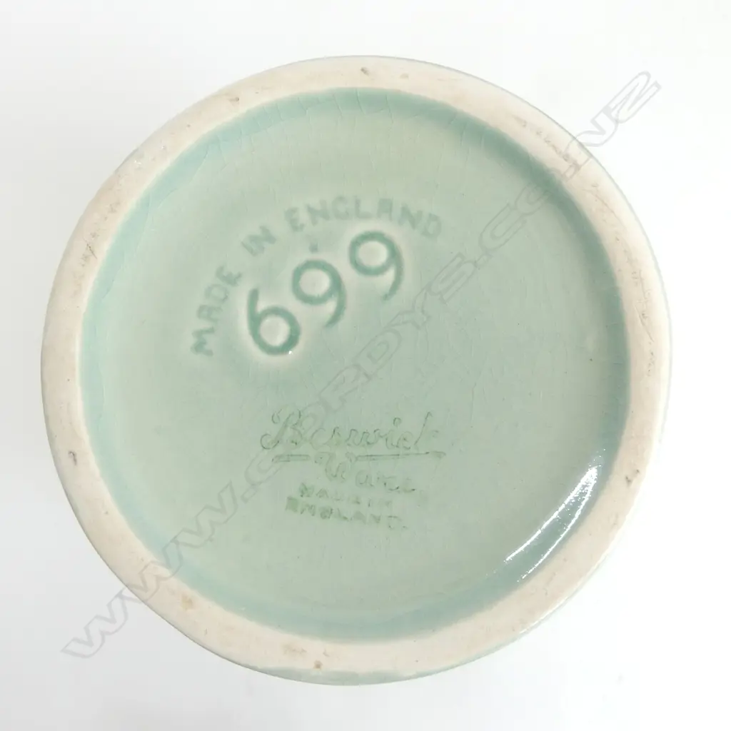 PR OF BESWICK RELIEF PAT VASES H205MM Image 1++