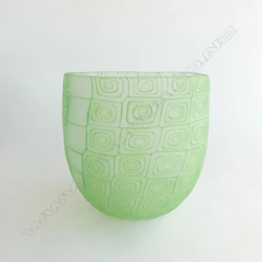 STEPHEN BRADBOURNE MURRINE VASE SIGNED 'SAB 2009' H.230mm Image 1++