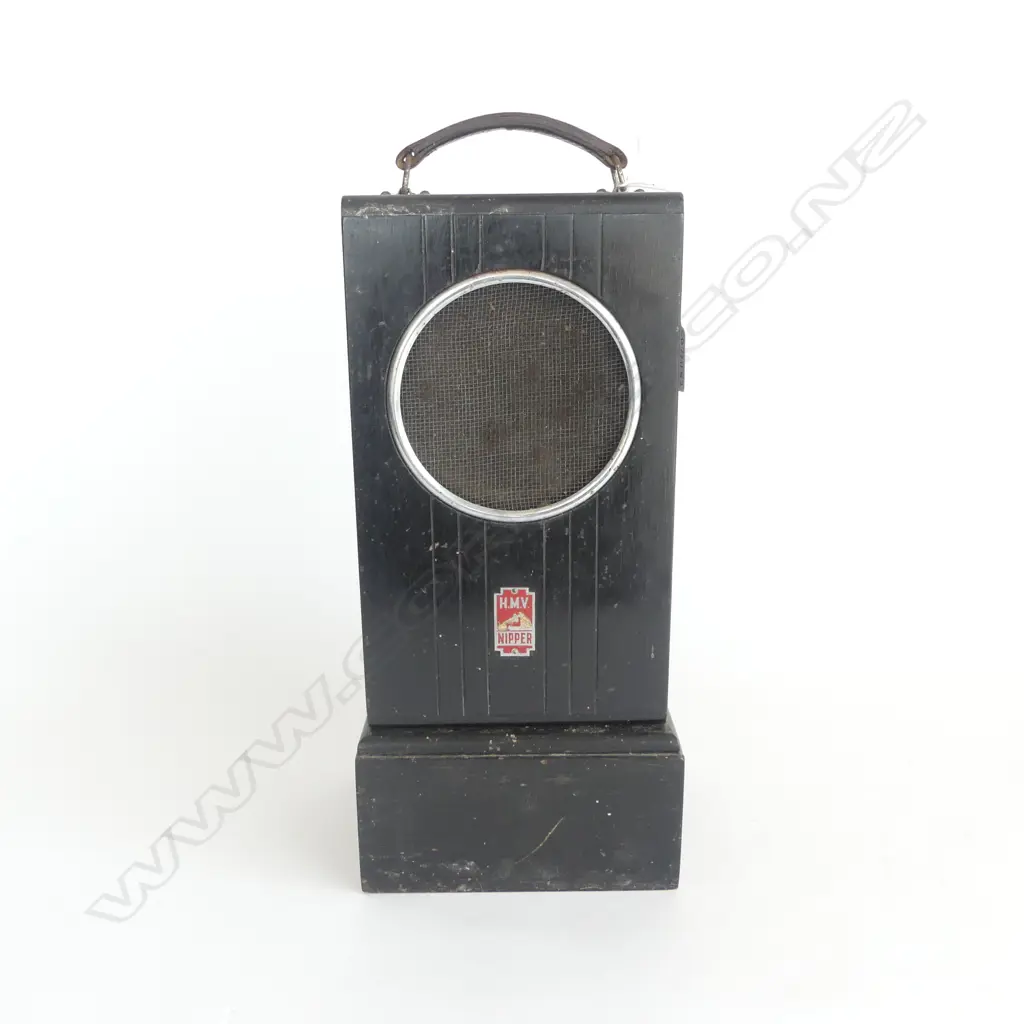 VINTAGE HMV NIPPER TOWER RADIO H430MM Image 1++