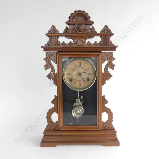 GINGER BREAD CLOCK, RUNNING H.630mm