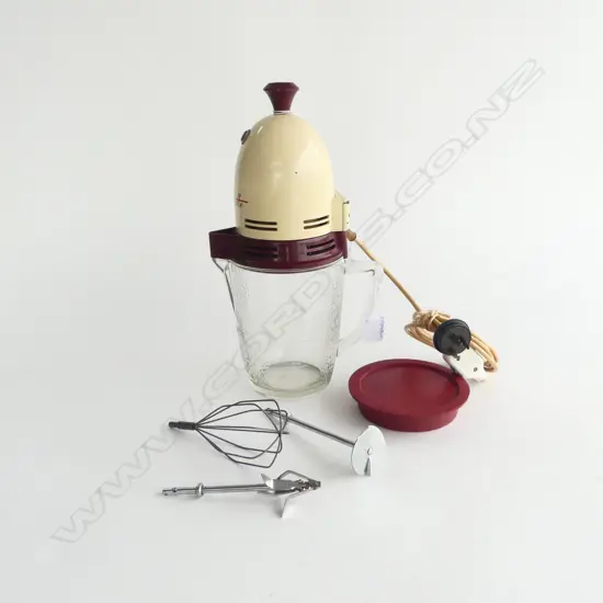 BELL MIXCETTE by DROSTE TABLETOP MIXER w. 3 ATTACHMENTS 