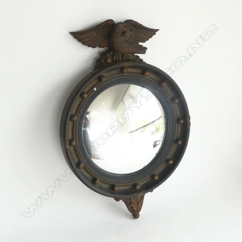 FEDERAL STYLE CONVEX MIRROR 625x415mm dia Image 1++