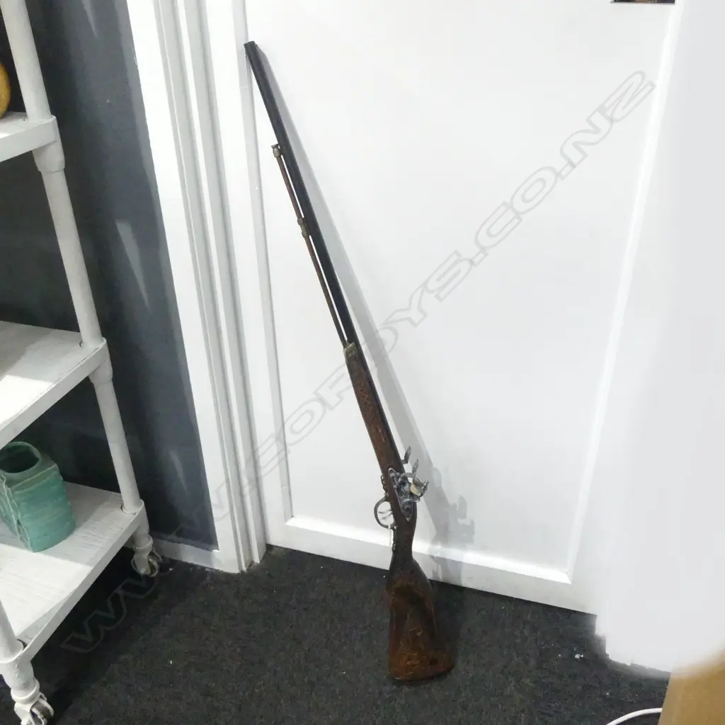 ANTIQUE STYLE DOUBLE RIFLE L.1105mm Image 1++
