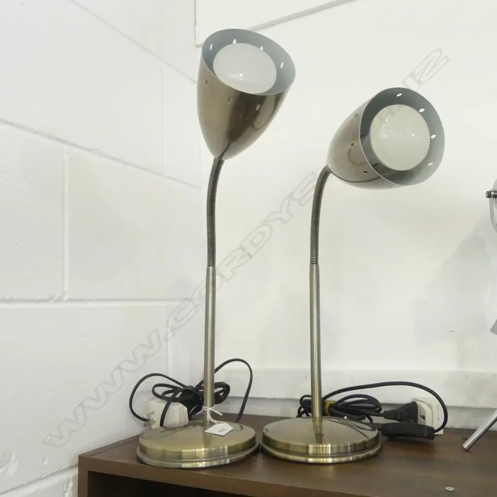 PR MODERN METAL LAMPS, ADUSTABLE NECKS Image 1++