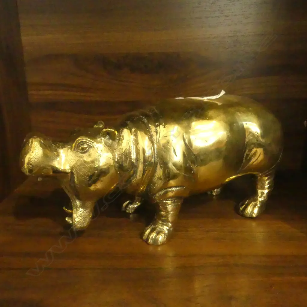 BRONZE HIPPO L.170mm Image 1++
