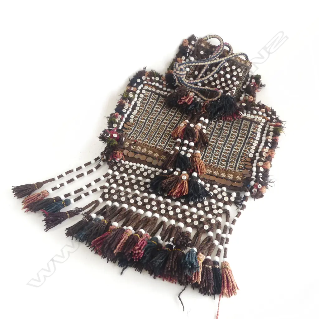 ANTIQUE AFGHANI SALT BAG H.1000mm Image 1++