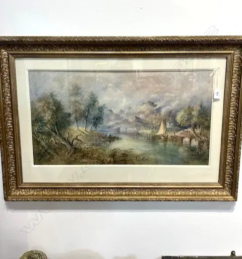 WILLIAM HENRY RAWORTH (1821-1904) WALES, W/C 1901, 340x 620mm Image 1++