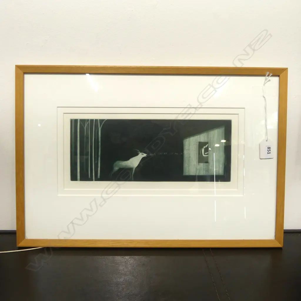 KATHRYN MADILL 'LITTLE BROTHER, LITTLE SISTER' PRINT 4/7 1987 130x300mm Image 1++