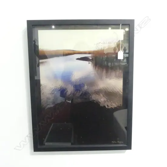 DUCK POND, SIGNED CONTEMPORARY PHOTOGRAPH 500x365mm