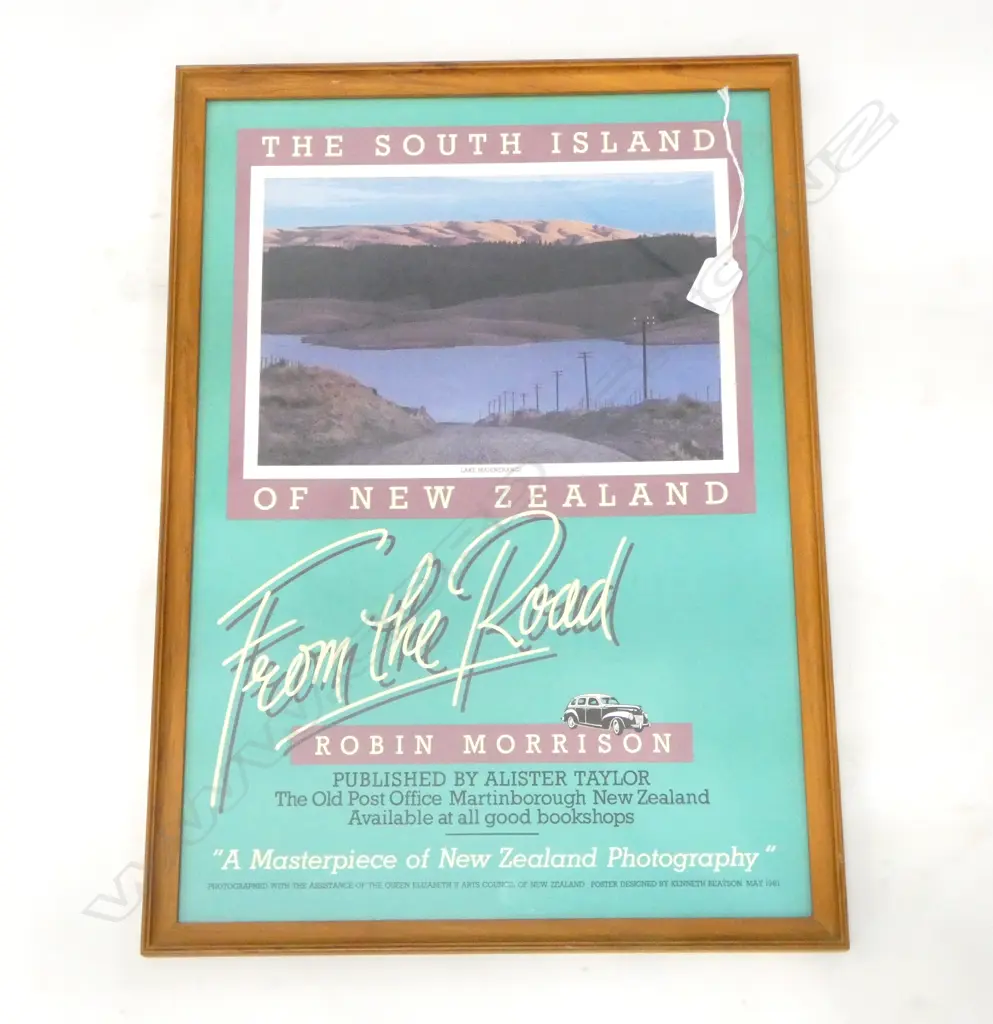ROBIN MORRISON POSTER 'FROM THE ROAD' 500x345mm Image 1++