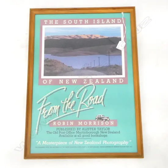 ROBIN MORRISON POSTER 'FROM THE ROAD' 500x345mm
