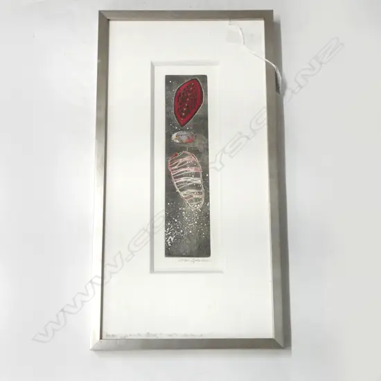 ALISON GREENHORN, ABSTRACT ETCHING, 310x95mm