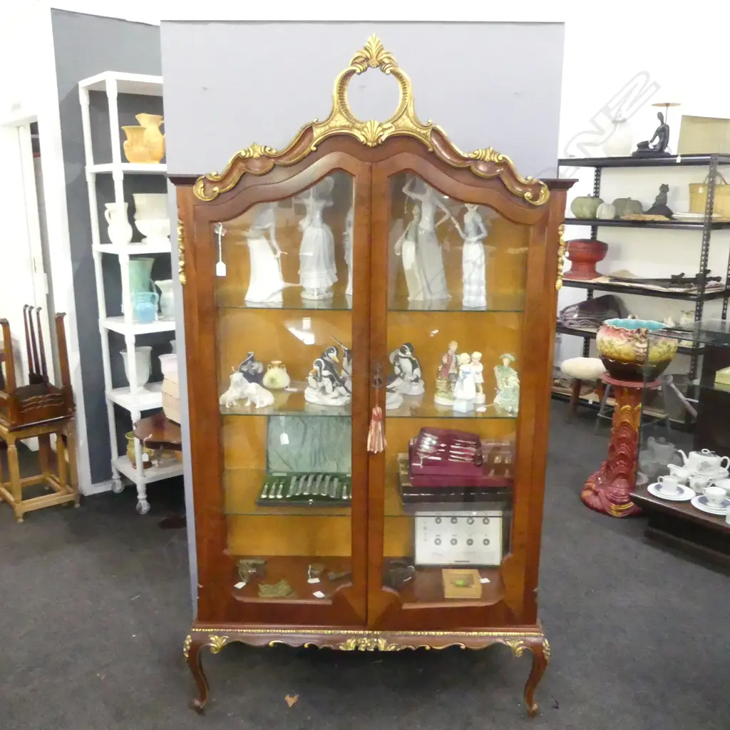 FRENCH STYLE CHINA CABINET 1060x410x1960mm Image 1++
