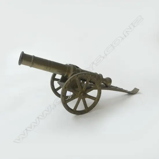 BRASS CANON ORNAMENT L.230mm
