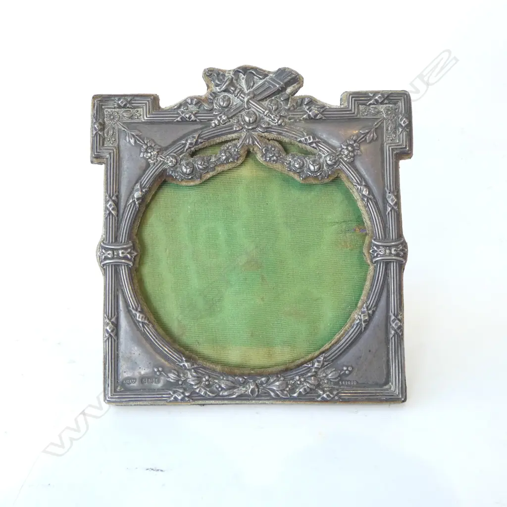 STG SILVER PHOTO FRAME, B'HAM 1908 150x145mm no glass Image 1++