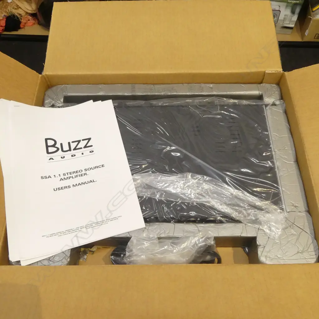 AS NEW BUZZ AUDIO STEREO SOURCE AMPLIFIER SSA 1.1 Image 1++