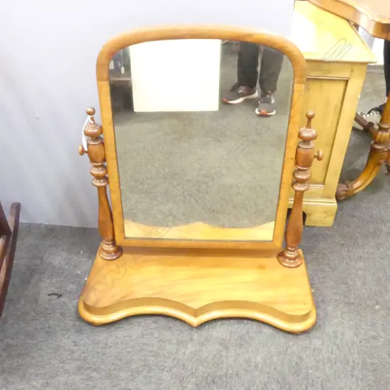 VICTORIAN TABLE TOP MIRROR H.770mm