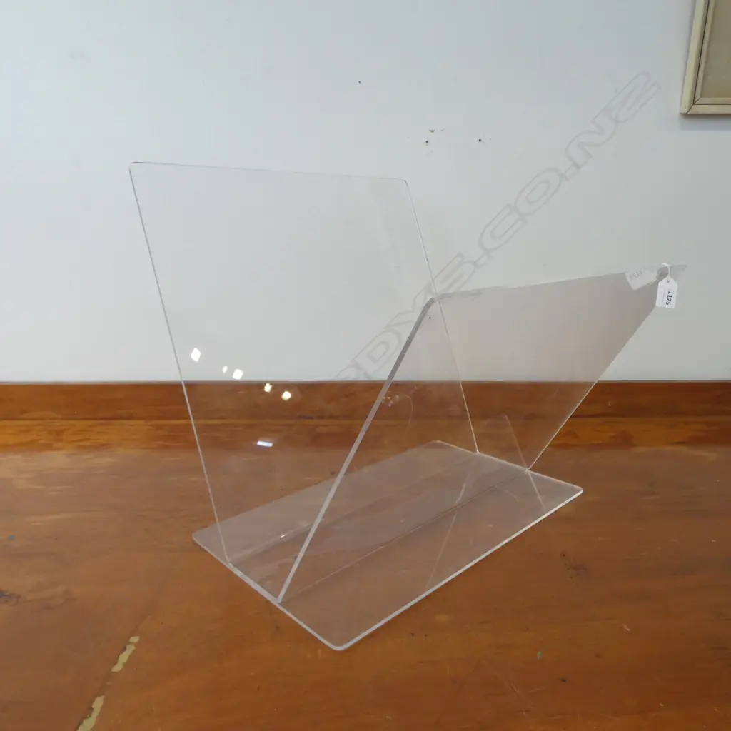 ACRYLIC ART PRINT DISPLAY HOLDER BY CAMBRIAN PLASTICS NEAR NEW L.500MM W.480MM Image 1++