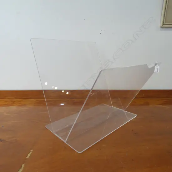 ACRYLIC ART PRINT DISPLAY HOLDER BY CAMBRIAN PLASTICS NEAR NEW L.500MM W.480MM