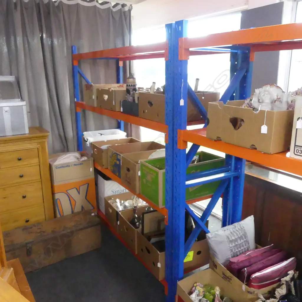 LARGE INDUSTRIAL SHELVING UNIT 2000x600x2050mm Image 1++