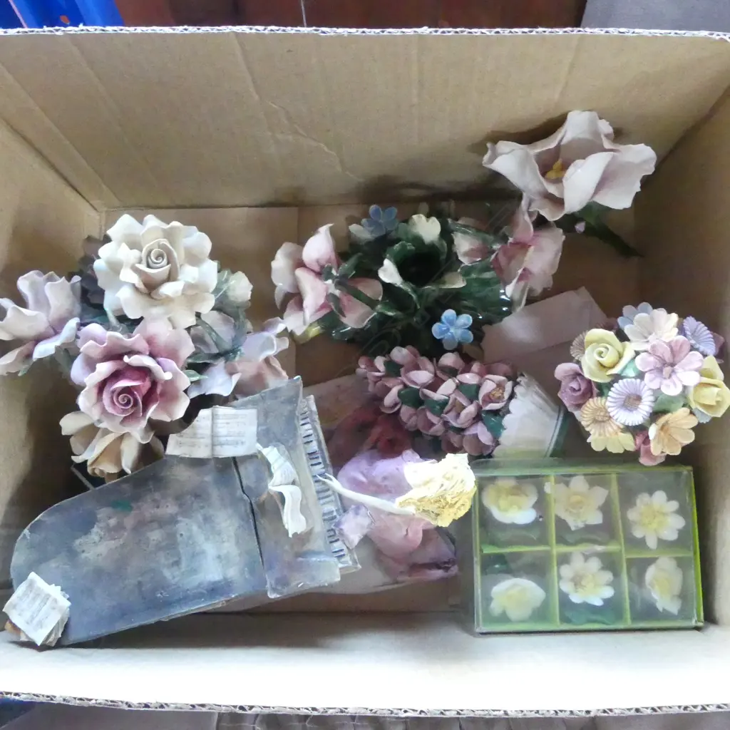 ASST. CAPODIMONTE CHINA etc (FAULTS) Image 1++